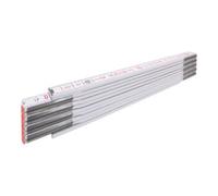 STABILA STABILA règle pliante en bois type 1607 2 m blanche, échelle métrique Quantité:1