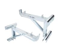 Stabilisateur D'échelle, Crics D'échelle pour Plates-formes jusqu'à 20 Pouces, échafaudage de Support D'échelle D'extension, Accessoires de Support de Travail D'échelle, Niveleur
