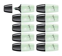 Stabilo 07 / 116-7 - Surligneur Boss Mini Pastellove - Menthe - Paquet De 10 Pcs