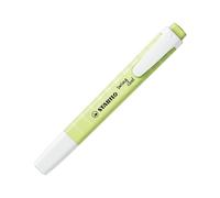 Surligneur stabilo swing cool pastel edition format stylo pointe biseautee trace 1/4mm clip coloris zeste de citron