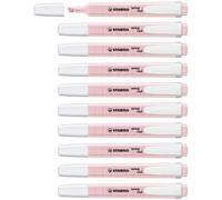 Stabilo 275 / 129-8 - Surligneur Stabilo Swing Cool Pastel - Dusty Pink - Pack De 10 Pcs