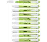 Stabilo 275/33 - Surligneur Stabilo Swing Cool - Vert - Paquet De 10 Pcs