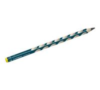 STABILO® 321/2B-6 Crayon triangulaire ergonomique pour gauchers - STABILO EASYgraph en pétrole - Stylo simple - dureté 2B