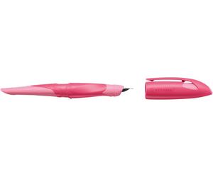 STABILO 5013/11-41 Stylo scolaire EASYbirdy® - plume A pour gauchers, rose, cartouche incluse
