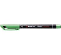 STABILO 843/36 OHPen Universal M Stylo à film permanent Vert Taille moyenne