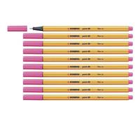 Stabilo 88/17 - Stylo Fineliner Point 88 - Violet Chiné - Paquet De 10 Pcs