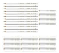 STABILO All - crayon marqueur toutes surfaces - Lot x 12 crayons - Blanc (Lot de 5)