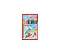 Stabilo Aquacolor - Crayon De Couleur - Aquarelle - Couleurs Brillantes Assorties - 2.8 Mm - Pack De 18