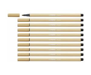 Stabilo Aquacolor Feutre Ocre Clair Lot de 10
