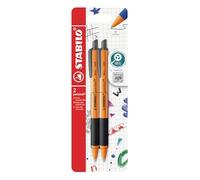 Stabilo B-43718-10 Lot de 2 Stylos-billes rétractables Multicolore