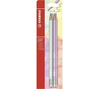 Stabilo Blister 4 Crayons Graphite Swano Pastel Hb Bout Gomme