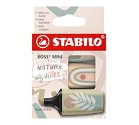 Surligneur BOSS MINI Naturevibes, étui carton de 3