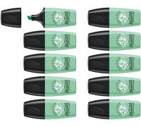 STABILO BOSS MINI Pastellove 2.0 - Surligneur - Lot x 10 surligneurs pastel - menthe à l'eau