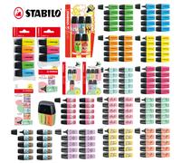 STABILO BOSS MINI - Mini surligneur - Lot x 10 surligneurs fluo - Orange | Lot de 10, orange