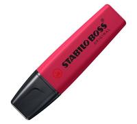 STABILO BOSS ORIGINAL NatureCOLORS Wildflower Edition - Surligneur - lot x10 surligneurs - rouge dahlia