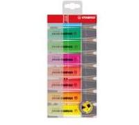 Surligneur Stabilo Boss couleurs assorties - Pochette de 8