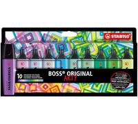STABILO Surligneur BOSS ORIGINAL – étui carton ARTY 10 pièces