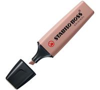 STABILO BOSS ORIGINAL NatureCOLORS - Surligneur - lot x 10 surligneurs - marron glacé