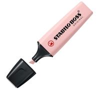 STABILO BOSS ORIGINAL NatureCOLORS - surligneur rose pivoine, pointe biseautée 2-5 mm (Wildflower Edition)
