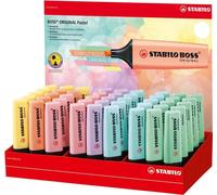 STABILO Boss Original Pastel marqueur 45 pièce(s) Pointe biseautée Multicolore