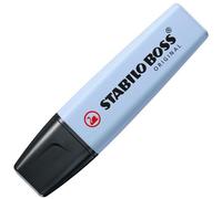 Stabilo Boss Original Pastel Marqueur Pointe Biseautée Bleu