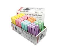 Stabilo Boss Pastel Surligneur - Couleurs assorties (Lot de 48)
