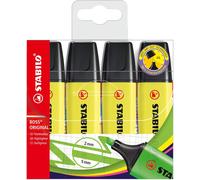 STABILO BOSS ORIGINAL Surligneur Lot 6 Surligneurs Original Stabilo Pastel Fluo