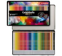 STABILO Crayon pastel CarbOthello ARTY+ boîte métal 36 crayons
