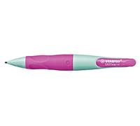 STABILO Crayon d'écriture EASYergo 1.4 pour droitier Turquoise/Rose fluo