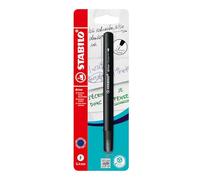 STABILO dr!ver F - Stylo feutre pointe fine - Blister carton x 1 feutre fin - Bleu