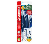 STABILO - EASYbirdy 3D DreamWorld, Stylo Plume Enfant, 1 stylo Plume, Droitier, Bleu