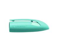 STABILO EASYbirdy Stylo-plume ergonomique avec capuchon | Lot de 1 - Vert aqua/menthe