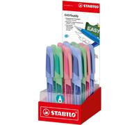 STABILO - EASYBuddy stylo plume pastel, présentoir de 16 pièces