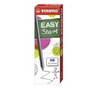 STABILO EASYergo 3.15 - Pack de 6 recharges mines HB