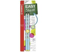 Stabilo Easygraph Crayon pour gaucher 2 pièces bleu