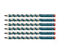 Stabilo EASYgraph Lot de 6 Crayons de Papier ergonomiques HB