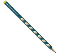 Crayon graphite gaucher - STABILO EASYgraph S - Lot de 6 crayons ergonomiques fins HB (bleu ardoise)