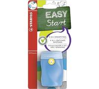 STABILO EASYsharpener- Taille crayon ergonomique - avec réservoir - blister x 1- bleu - Gaucher