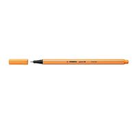 STABILO Feutre à pointe fine Point 88 – 0,4 mm – Orange papaye