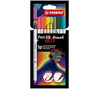 STABILO Feutre de qualité supérieure Pen 68 Brush ARTY