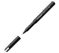 STABILO Feutre fin Premium | 0,4 mm | Fin | Rouge | Dr!ver Series