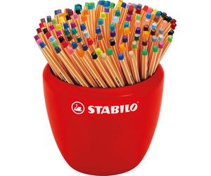 STABILO Fineliner point 88, pot en céramique de 150 pièces