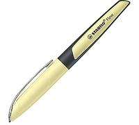 STABILO Flow - Stylo plume - rechargeable - Collection MODERN OFFICE - jaune pastel