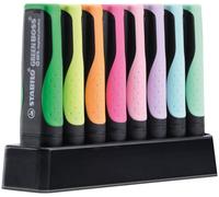 STABILO Green Boss Highlighter Pen Set of 8 Highlighters Assorted Colours