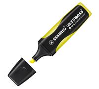STABILO GREEN BOSS Surligneur pointe biseautée 2 et 5 mm - Jaune