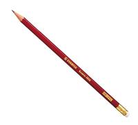 STABILO Lot de 12 Crayons Papier Swano bout gomme HB