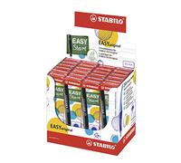 STABILO Lot de 24 Boîtes Pack de 3 recharges STABILO EASYoriginal 0,5 mm Bleu effaçable