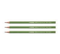 STABILO Lot de 5 Crayons Graphite GREENGraph 100% FSC tête coupée HB