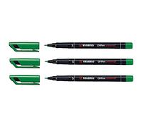 STABILO Feutre pour films OHPen Universal – Permanent – Vert