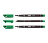 STABILO Feutre pour films OHPen – permanent – pointe moyenne 1 mm – vert